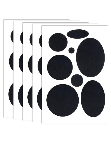 Kit de 40 Parches Reparadores Autoadhesivos OIIKI Negro