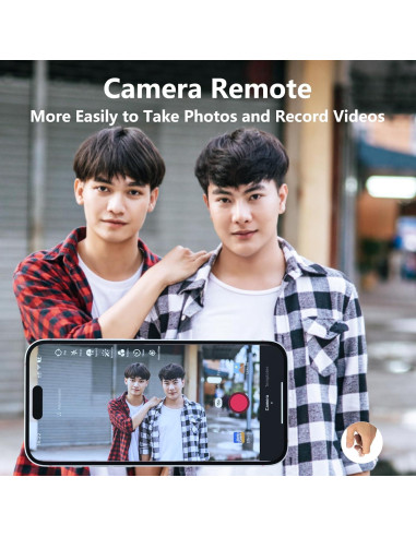 Control Remoto Bluetooth TYUOBOX para TikTok y Cámara - Rosa