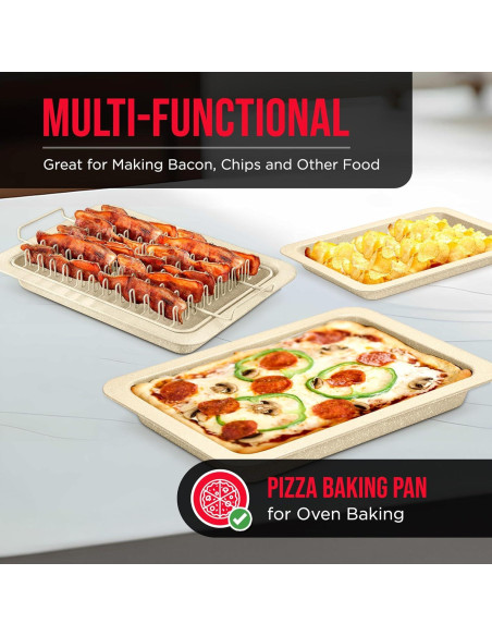 Bandeja para Tocino Bakkenmaster - Juego 2 Piezas Antiadh.