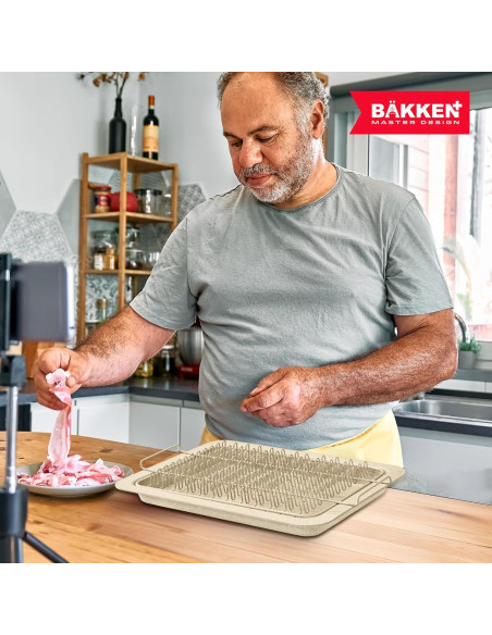 Bandeja para Tocino Bakkenmaster - Juego 2 Piezas Antiadh.