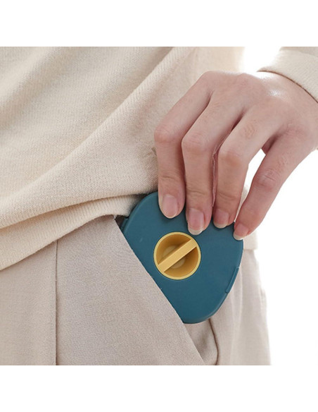 Organizador de Cables Jojofuny 3 Piezas Portátil Blanco/Rosa/Azul