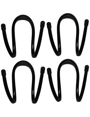 Ganchos Ajustables para Reposacabezas - Soporte de Casco y Bolsos