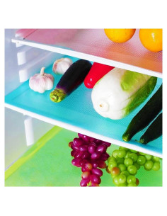 Paquete de 9 Tapetes Lavables Puideon para Refrigerador 45x29cm