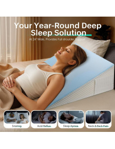 Almohada en Cuña DeerFable WP01 19 cm Doble Cara Enfriamiento 2