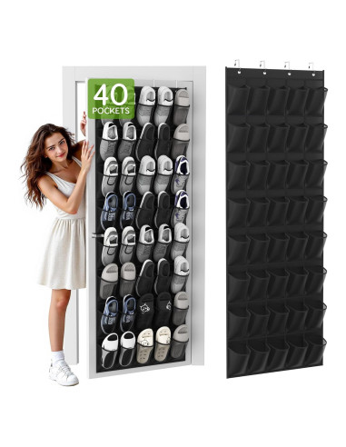 Organizador de Zapatos Unjumbly 40 Bolsillos Malla Transpirable