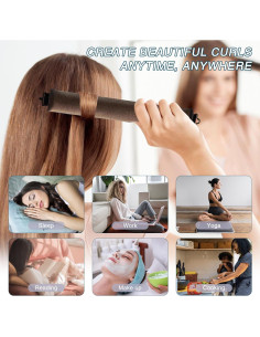 Rizador de Cabello Sin Calor Kitsch Satin - Jumbo 26x12cm 2