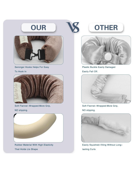 Rizador de Cabello Sin Calor Kitsch Satin - Jumbo 26x12cm