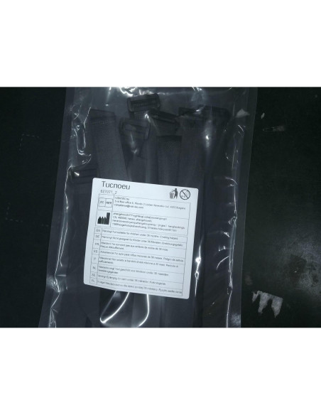 Correas para Bicicleta Tucnoeu 8 Pcs Ajustables 61cm Negro