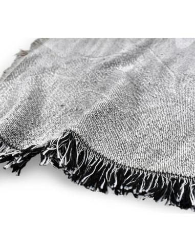 Manta de Tapiz LOGOVISION Candy Land 127x152cm con Flecos