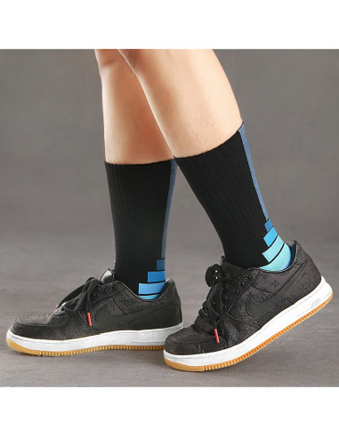 Calcetines atléticos para hombres 3 pares con soporte de arco