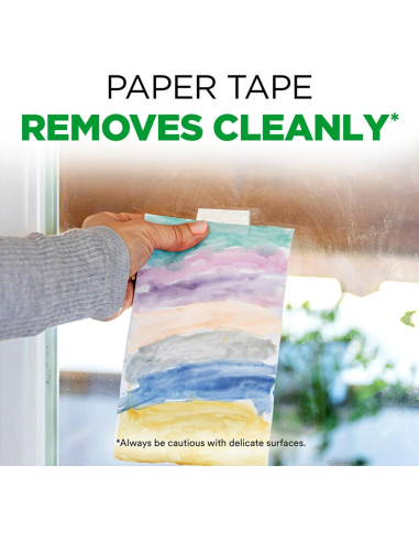 Cinta de papel Scotch translúcida 1.9 cm x 152.4 m, 2 rollos