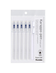 Bolígrafo recargable Kuretake Karappo Pen 0.4mm - 5 piezas