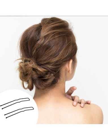 30 Pinzas para el Cabello en Forma de U Metal SHEHARUHI