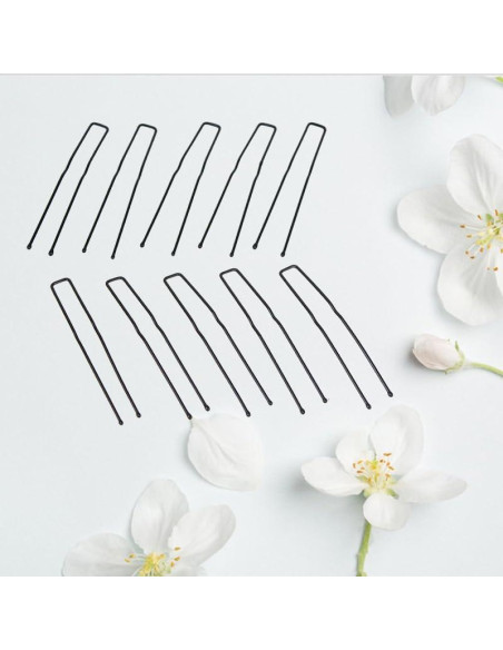 30 Pinzas para el Cabello en Forma de U Metal SHEHARUHI