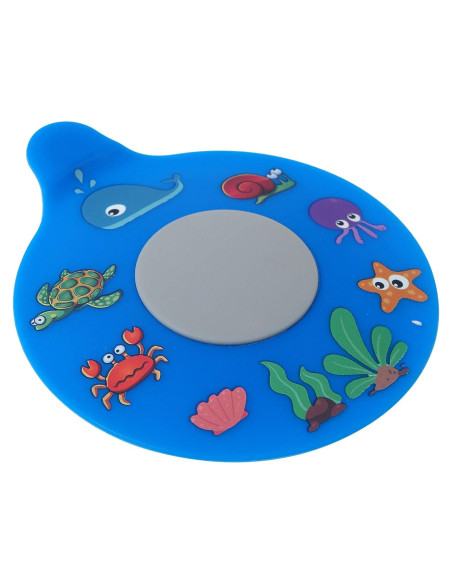 Tapón de Drenaje de Silicona WSZCML Tortuga Azul Universal