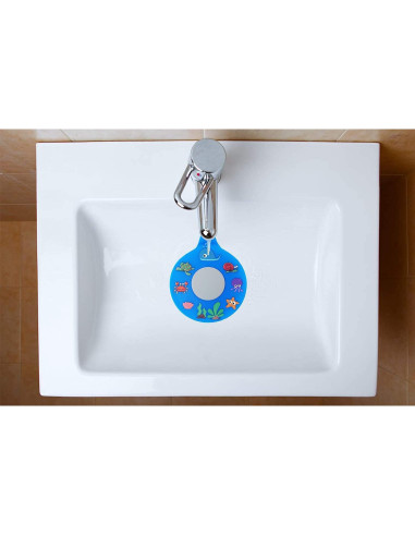 Tapón de Drenaje de Silicona WSZCML Tortuga Azul Universal