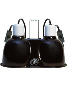 Lámpara de sujeción domo profundo Zoo Med 100W 15.24x18.54cm 2