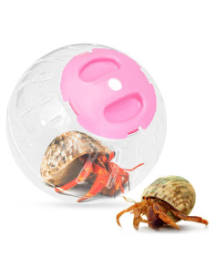 Bola de Juguete para Cangrejo Ermitaño U0U Rosa 9.95 cm