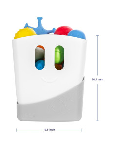 Organizador de Juguetes de Baño Ubbi con Caddy y Secado Rápido 2