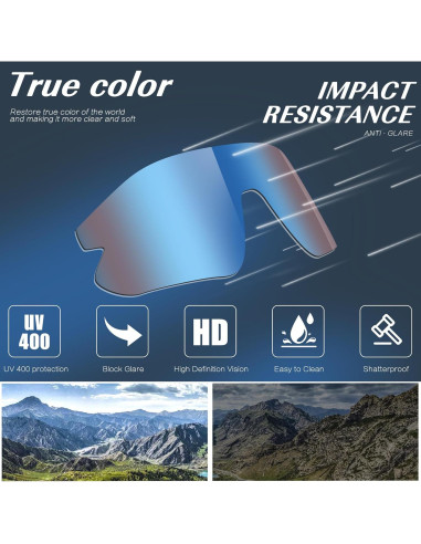 Gafas de sol deportivas KesaPlan Kids 3-12 años UV400