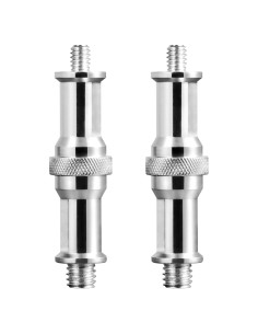 Adaptador de Tornillo Macho Selens 1/4'' a 3/8'' Metal 2Pcs