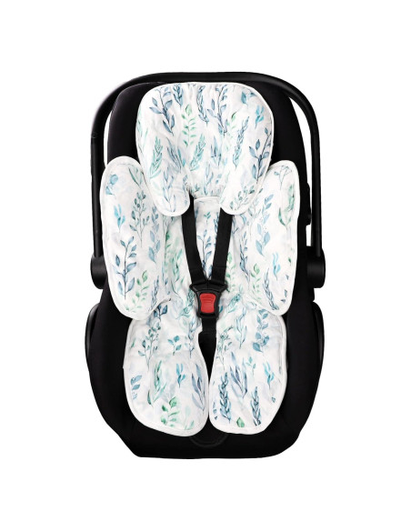 Inserto para Asiento de Auto Infantil DILIMI Hoja Verde 2-en-1