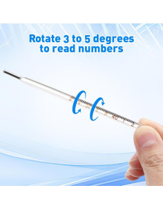 Termómetro Digital DEARMAMY para Medición de Temperatura Oral 2