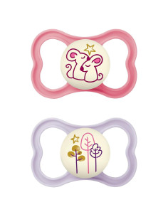 Chupetes MAM Air Night para Bebés 6-16 Meses Piel Sensible