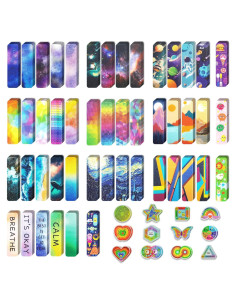 72 Etiquetas Sensoriales TOEMUR para Ansiedad - Impermeables