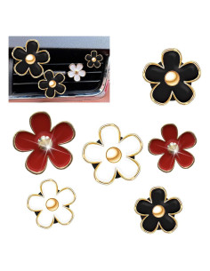 Paquete de 6 Clips Ambientadores Flor Margarita OBTANIM