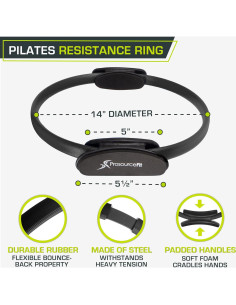 Anillo de Resistencia ProsourceFit 35.56 cm para Pilates 2