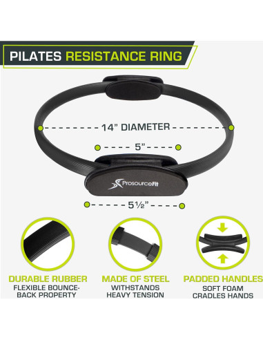 Anillo de Resistencia ProsourceFit 35.56 cm para Pilates