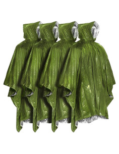 Poncho de Lluvia de Emergencia Everlit Mylar 119.4x101.6cm