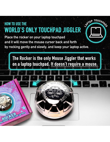 Jiggler de Mouse Mecánico para Trackpad MacBook - Inalámbrico