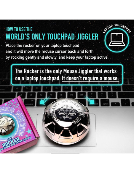 Jiggler de Mouse Mecánico para Trackpad MacBook - Inalámbrico
