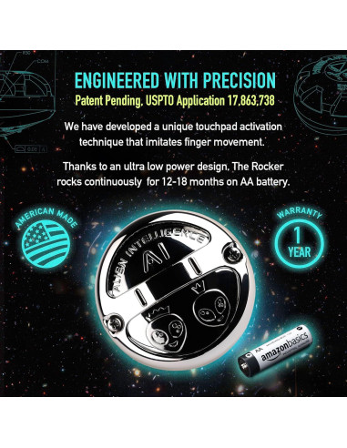 Jiggler de Mouse Mecánico para Trackpad MacBook - Inalámbrico