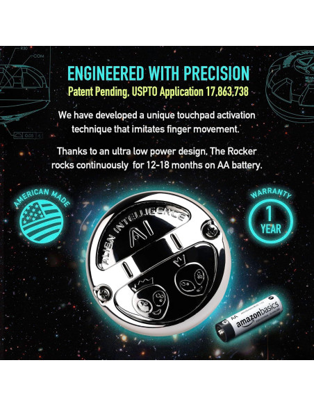 Jiggler de Mouse Mecánico para Trackpad MacBook - Inalámbrico