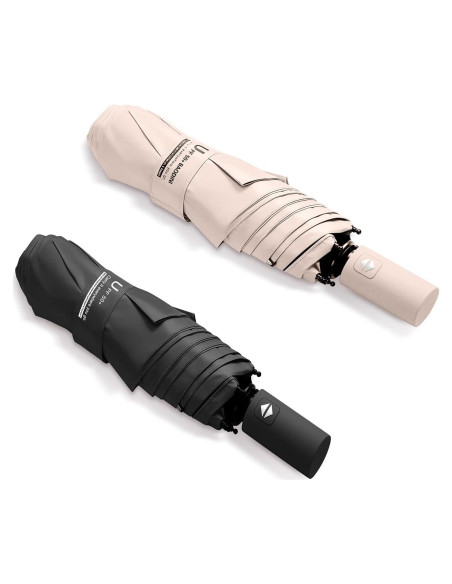 Paraguas de Viaje BAODINI Compacto UV 50+ 106.68 cm Paquete 2 Paraguas de Viaje BAODINI Compacto UV 50+ 106.68 cm Paquete 2