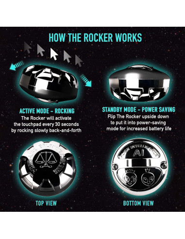 Jiggler de Mouse Mecánico para Trackpad MacBook - Inalámbrico