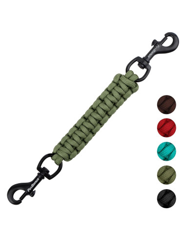 Clip de Seguridad para Collar de Perro PetBonus Verde Militar