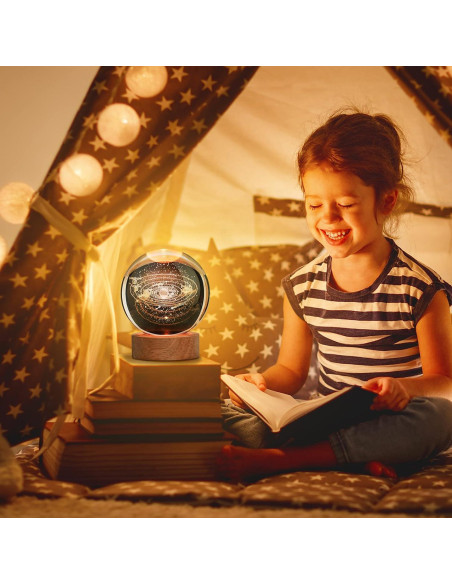 Luz Nocturna 3D Galáctica JANARARY Sistema Solar LED
