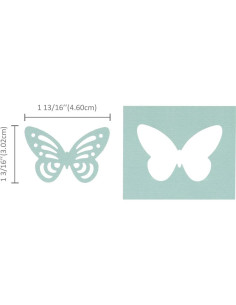 Troqueladora Bira Craft Mariposa 4.6 x 3.0 cm para Scrapbooking 2