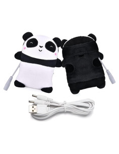 Guantes Calentados por USB Panda Genérico - Mitones Térmicos 40C