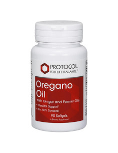 Aceite de Orégano Protocolo Para el Equilibrio de Vida 90 Cápsulas
