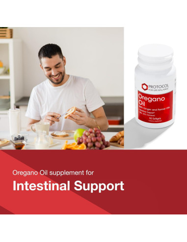 Aceite de Orégano Protocolo Para el Equilibrio de Vida 90 Cápsulas