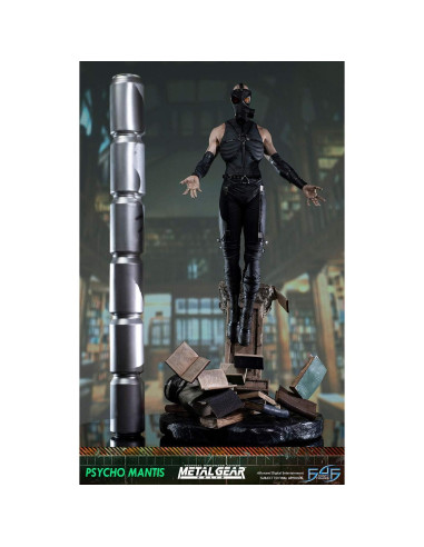 Estatua de Metal Gear Solid Psycho Mantis 66 cm Primera 4 Figuras