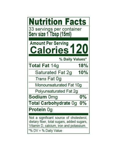 Aceite de Aguacate Mantova 500 ml - 100% Puro y Natural