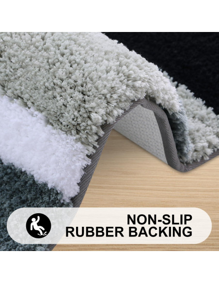 Alfombrilla de Baño Microfibra Buganda 61x41 cm Antideslizante Alfombrilla de Baño Microfibra Buganda 61x41 cm Antideslizante