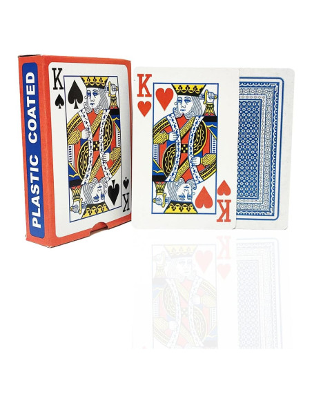 Baraja Estándar de Cartas LEQBO - 54 Cartas Premium para Póker