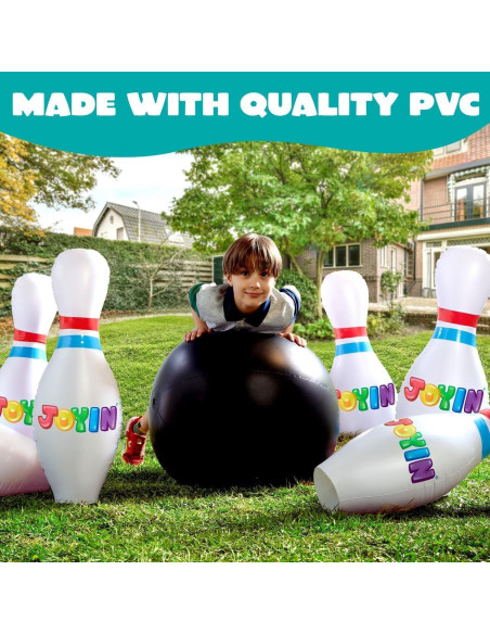 Conjunto de Bolos Inflables Gigantes JOYIN 68.58 cm Multicolor